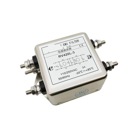RV420L-1-3-6-10-15-20-30 مرشح خاص للمعدات 220 فولت تيار متردد مرحلة واحدة (16A RV420L-16) in Kuwait