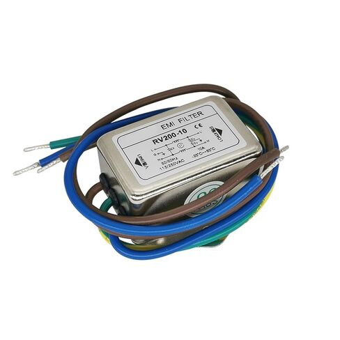 RV200-1A-3A-6A 220V AC مرشح طاقة أحادي الطور أحادي الطور 110 فولت (إدراج جانبي 3A RV200-3 -C) in Kuwait