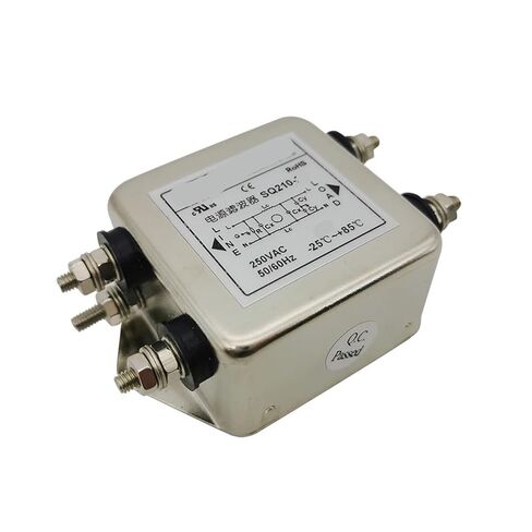 SQ210-10A/20A/30A/40A/50A AC Single-Phase Power Filter 110V 220V(20A SQ210-20) in Saudi Arabia