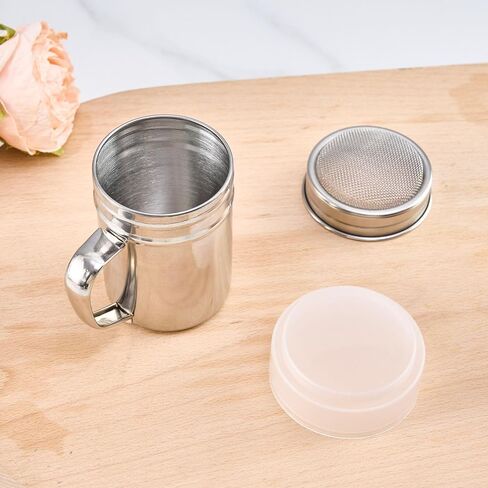 2pcs Powdered Sugar Shaker Duster with Handle in Saudi Arabia