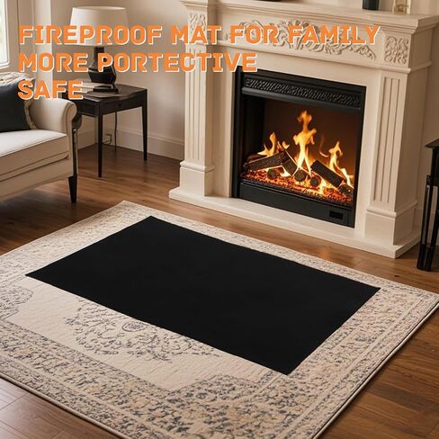 4 Pack 20" X 24" Carbon Felt Welding Blanket Fireproof Carbon Felt Wick Heat Resistant Fabric 1800°F High Temp Insulation Pad, Flame Retardant Protective Mat for Soldering Welding Brazing Plumbing in Saudi Arabia