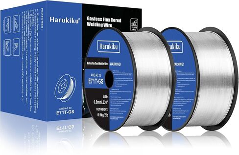 Flux Core Welding Wire,Mild Steel E71T-GS .040 Inch Low Splatter Gasless Mig Welding Wire,0.9KG(2LB) Spool in Saudi Arabia