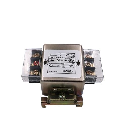 مكبر صوت CW4L2 10A 20 مصدر طاقة CW3 مرشح 220 فولت مرحلة واحدة CW4EL2 AC محطة كتلة دليل السكك الحديدية S(CW3-10A -SR Terminal) in Kuwait