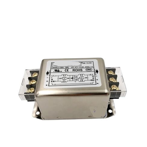 مكبر صوت CW4L2 10A 20 مصدر طاقة CW3 مرشح 220 فولت مرحلة واحدة CW4EL2 AC محطة كتلة دليل السكك الحديدية S(CW3-10A -SR Terminal) in Kuwait