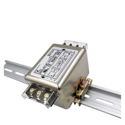 مكبر صوت CW4L2 10A 20 مصدر طاقة CW3 مرشح 220 فولت مرحلة واحدة CW4EL2 AC محطة كتلة دليل السكك الحديدية S(CW3-10A -SR Terminal) in Kuwait