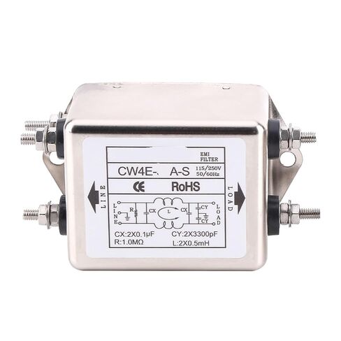 مرشح طاقة تيار متردد أحادي الطور 220 فولت CW4E-3A 6A 10A 20A 30A-S(CW4E-6A-S) in Kuwait