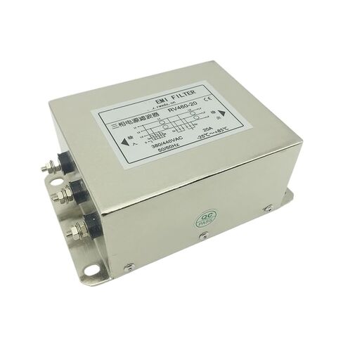 RV460-20A AC Three-Phase Three-Wire Double Section 380Ⅴ Power Supply Filter in Saudi Arabia