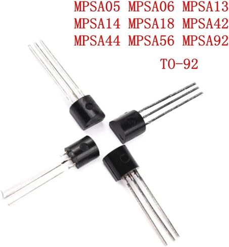 MPSA13 MPSA14 MPSA18 MPSA42 MPSA44 MPSA56 MPSA92 TO92 Triode A05 A06 A13 A14 A18 A42 A44 A56 A92 TO-92 100Pcs(MPSA42) in Saudi Arabia