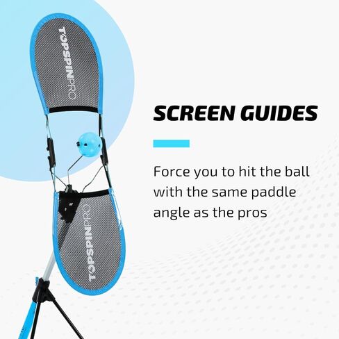 Pickleball TopspinPro Training Aid – Learn Topspin Fast for Better Control & Consistency | Practice Anywhere, Anytime | Patent-Proven System for Recreational Players in Saudi Arabia