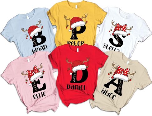 Christmas Customized T-Shirts - Family Matching Xmas Tshirts - Gifts for Christmas in Kuwait