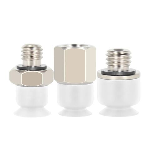 1PCS ZP2-TB02/04/06/08/10/15/35MUS-A5/H5 White Silicone Rubber Soft Flat Small Mini Pneumatic Vacuum Suction Cup(ZP2-TB035MUS-A3) in Saudi Arabia