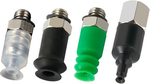 1Pcs mini nozzle vacuum suction cup manipulator accessories pneumatic film type ZP01U/02/03/04/06/08(ZP08U) in Saudi Arabia