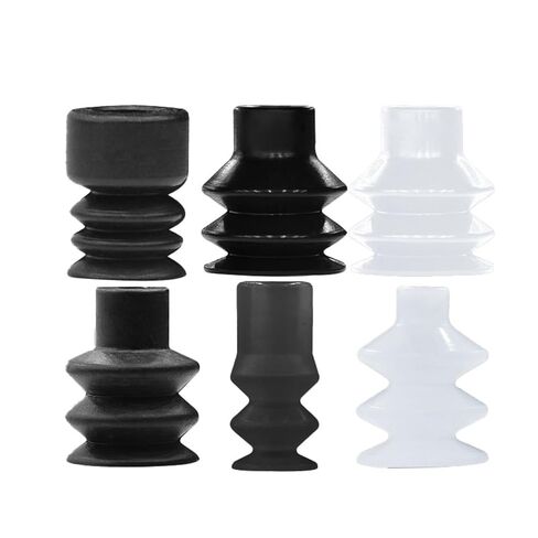 1Pcs PCG-5/7/10/12/15/18-N/S Three Layers Mini Soft Round Silicone Strong Vacuum Suction Sucker(PCG-12-N) in Saudi Arabia
