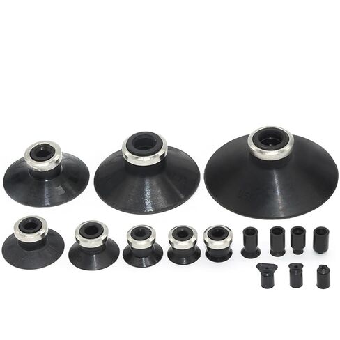 1PCS Mini ZP-06/08/10/12/14/17/20 Single Layer Soft Flat Round White Silicone Vacuum Suction Cup Sucker(ZP06U,QRB1) in Saudi Arabia
