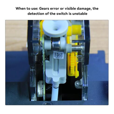 AMS Feeder Unit Replacement for P1P/P1S/X1/X1C/X1E AMS Multi-Color Printing System: Hall Sensor Equipped Filament Drive Gear Part 3D Printer Accessories in Saudi Arabia