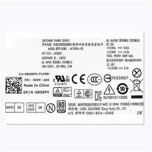 PSU-Adapter for 3030 Power Supply AC180EA-00 hu180EA-00 0R50PV Switch Adapter in Saudi Arabia