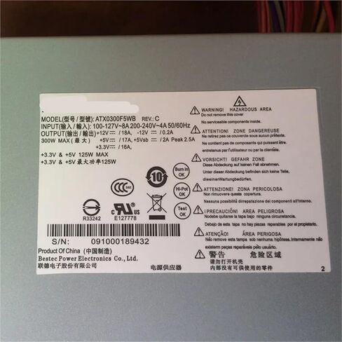 مصدر الطاقة لمفتاح محول PSU ATX0300F5WB ATX0250F5WA 300W in Kuwait