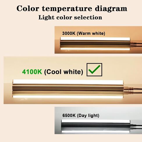 amgolibi T5 14W 4100K Fluorescent Tube, 22 Inches F14T5/841 Straight Fluorescent Bulb, F14T5/CW Fluorescent Lamp for Counter and Cabinet Fixture, Cool White 1250 Lumen G5 Base in Saudi Arabia