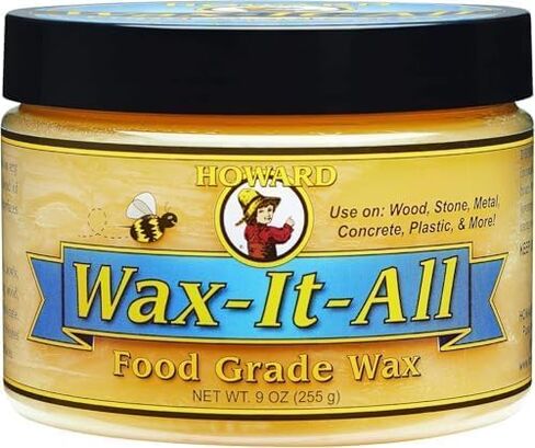 Howard Products WAX009 Food-Grade Wax, 9 Ounce (Pack of 1), Cream in Saudi Arabia