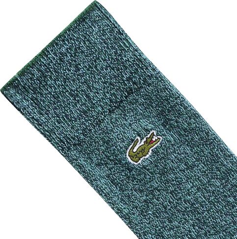 Lacoste Unisex Woven Colorful High Ankle Socks in Saudi Arabia