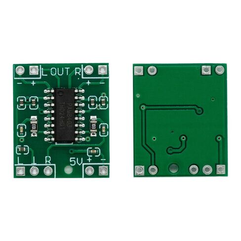5PCS PAM8403 2x3W Class D Digital Amplifier Board - Ultra-Mini Power Amplifier Module with 2.5-5V Input USB Power Supply for Audio Speakers and Sound Systems (with Potentiometer) in Saudi Arabia