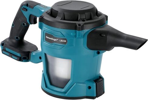 مكنسة Heimerdinger 85kPa اللاسلكية المتوافقة مع بطارية Makita 18V LXT - مكنسة كهربائية محمولة عالية الشفط بقدرة 500 واط لمواقع العمل وورش العمل والسيارات - كوب غبار سعة 1.0 لتر، وفلتر HEPA قابل للغسل (البطارية غير متضمنة) in Kuwait