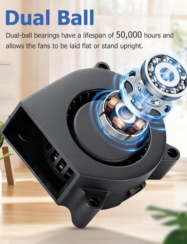Wathai 4020 Fan 24V, 4 Pin PWM Small Blower Fans for Cooling, Upgrade 3D Printer 24 Volt Fans 40mm x 20mm Dual Ball Bearing, Hotend Part Centrifugal Fan in Saudi Arabia