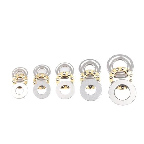 3-in-1 Plane Axial Thrust Ball Bearing Mini F8-16M F10-18M F12-21M F12-23M 2/10Pcs(10Pcs,F4-10M 4x10x4) in Saudi Arabia