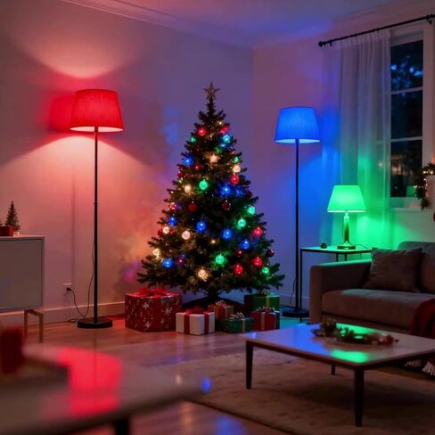 TJOY E26 Rechargeable Light Bulb with Remote and Timer, Battery Operated Bulb with 3 Color Temperatures and 15 RGB Colors, Dimmable Wireless LED Bulb for Lamps, Detachable Charging for Sconces, 2 Pack in Saudi Arabia