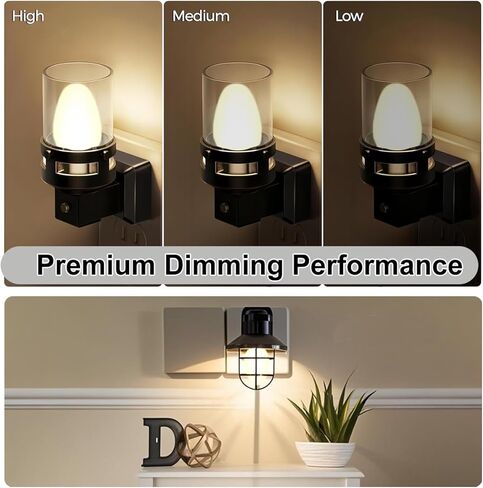 Night Light Bulbs 7 Watt,E12 Candelabra Base,120V,for Nightlight and Salt Lamp,Warm White,6 Pack in Saudi Arabia