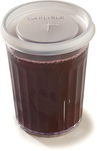 منتجات Carlisle FoodService Products Bistro Tumbler بهلوان بلاستيكي للمطاعم والمطاعم والمطابخ والبلاستيك، 10.2 أونصة، شفاف in Saudi Arabia