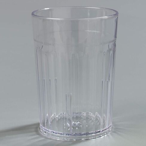منتجات Carlisle FoodService Products Bistro Tumbler بهلوان بلاستيكي للمطاعم والمطاعم والمطابخ والبلاستيك، 10.2 أونصة، شفاف in Saudi Arabia