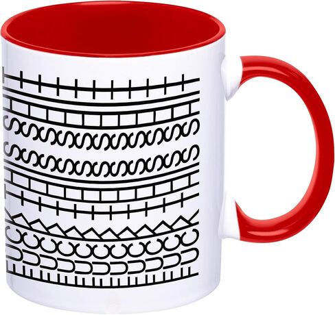 Fuck This Shit Mug - 11 Oz Ceramic Fuck This Shit Cup, Funny Coffee Mug, Unique Gag Gift for Men Women Coworkers Friends Sister Brother, Funny Gifts for Birthday, Retirement, Work, Office in Saudi Arabia