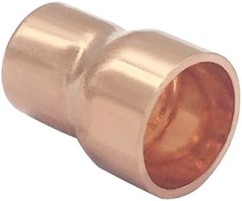 Joywayus 5PCS Copper Sweat Reducer Coupling 1/4" x 1/8" Pipe Fitting Pressure Plumbing Solder Connection in Saudi Arabia