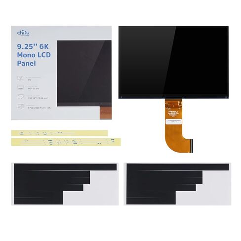 for Anycubic Photon M3 Plus/Photon Mono X 6K Monochrome Screen Replacement, 9.25 Inches Monochrome LCD 6K Light Curing Print Screen with 5760 x 3600 Resolution in Saudi Arabia