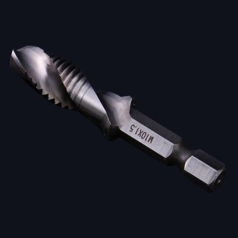 M10 HSS 1/4 مثقاب سداسي الشكل ورؤوس مثقاب مستدقة جزء أداة كهربائية - أداة مقاومة للصدأ، أداة توسيط ذاتي للحفر والتنصت والقطع بسهولة وكفاءة in Saudi Arabia