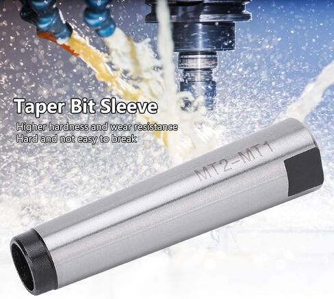 جلبة مثقاب مستدقة مورس MT2-MT1، محول طحن المخرطة، دقة عالية، تركيب CNC، دقة 0.015 مم، صلابة 50 HRC، لاستخدام ساق مورس المستدقة in Kuwait