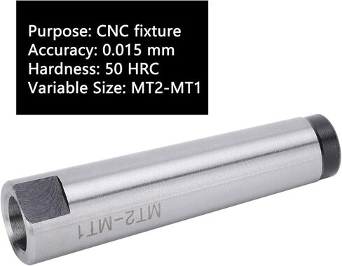 جلبة مثقاب مستدقة مورس MT2-MT1، محول طحن المخرطة، دقة عالية، تركيب CNC، دقة 0.015 مم، صلابة 50 HRC، لاستخدام ساق مورس المستدقة in Kuwait