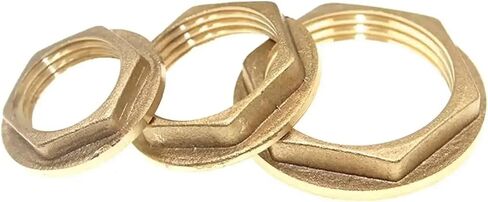 1 قطعة 1-1/4 "BSPP أنثى النحاس ذات حواف ربط صواميل قفل سداسي مع شفة خزان المياه المناسب IHNIEAEW in Kuwait