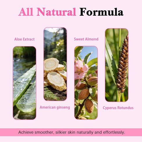 Cyperus Rotundus Oil for hair removal,100% Pure Natural Essential Oil for Skin Care & Hair remove, Supports Reduction of Hair Growth, 2 fl oz in Saudi Arabia