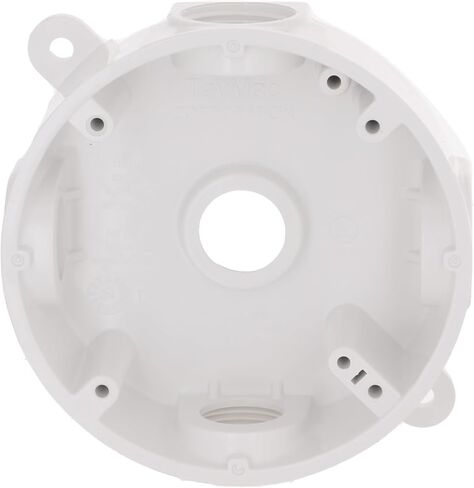 BELL PRB57550WH صندوق دائري مقاوم للطقس، خمسة منافذ ملولبة مقاس 1/2 أو 3/4 بوصة، باللون الأبيض in Saudi Arabia
