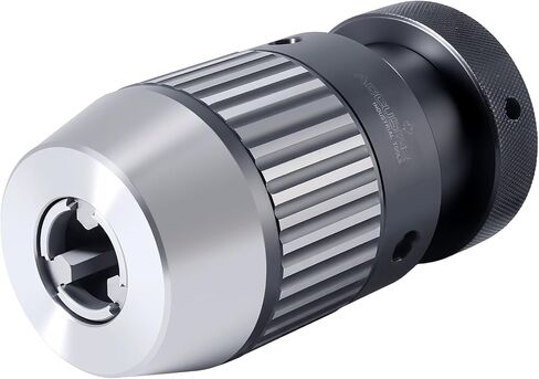 Accusize Industrial Tools 1/32–3/4 in Capacity, Jacobs Taper 3JT, Precision Keyless Drill Chuck, 0.0048 in TIR, Keyless Hand‑Tightening in Saudi Arabia