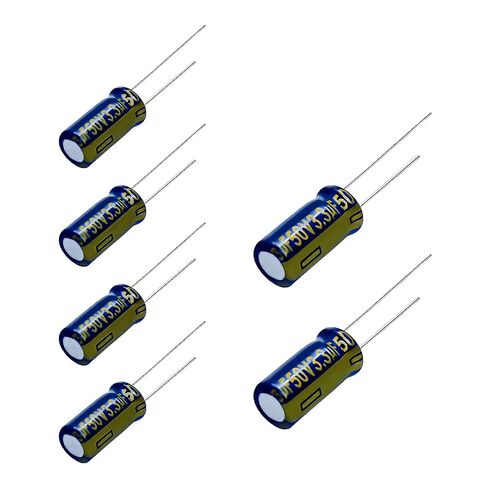 Replacement for 6 pcs Panasonic FC Series Capacitors 50V 3.3uf Low Impedance (6) in Saudi Arabia