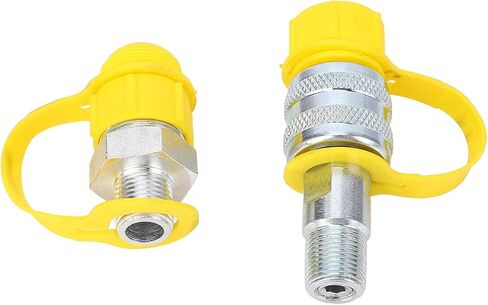 2pcs M16 x 1.5 Hydraulic Couplings Male Female Quick Connect Coupler Replacement in Saudi Arabia