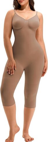 Women's Shapewear Bodysuit Tummy Control Faja Body Shaper Seamless Full Body Suits in Saudi Arabia