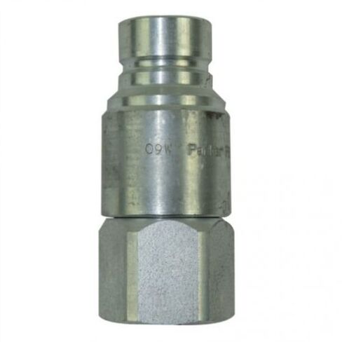 باركر FEM-502-12FO حلمة تبريد هيدروليكية سريعة للذكور وجه مسطح 1/2 بوصة 3675 رطل لكل بوصة مربعة تناسب John Deere 325 328 332 تناسب Bobcat 773 863 873 963 تناسب Gehl 4640 4840 5640 6640 in Kuwait