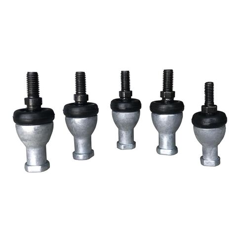 10-Piece Set SQZ6RS RBI6 zinc Alloy Ball Head Rod end Bearing with M6x1.0 Right-Hand Thread in Saudi Arabia