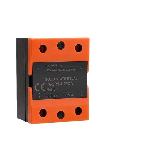 GSR1-1 مرحل وحدة الحالة الصلبة DC-AC DC-DC AC-AC مرحلة واحدة SSR 10A 25A 40A 60A 80A بدون غطاء (DC إلى AC، GSR1-1-80A) in Kuwait
