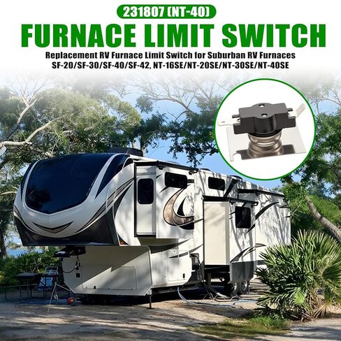 231807 (NT-40) Furnace Limit Switch – Replacement RV Furnace Limit Switch for Suburban RV Furnaces SF-20/SF-30/SF-40/SF-42/NT-16SE/NT-20SE/NT-30SE/NT30-SB/NT-40SE/NT-20SEQ /NT-40SEQ in Saudi Arabia