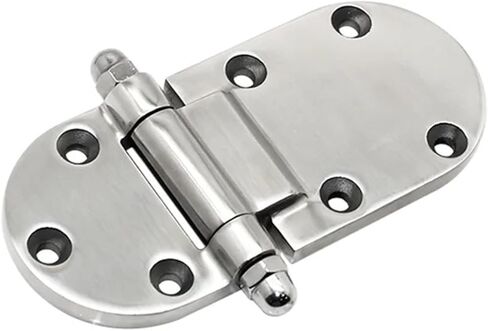 Circular Hinge Hardware Accessories Mechanical Equipment Cabinet Doors 304 Stainless Steel 1Pcs in Saudi Arabia